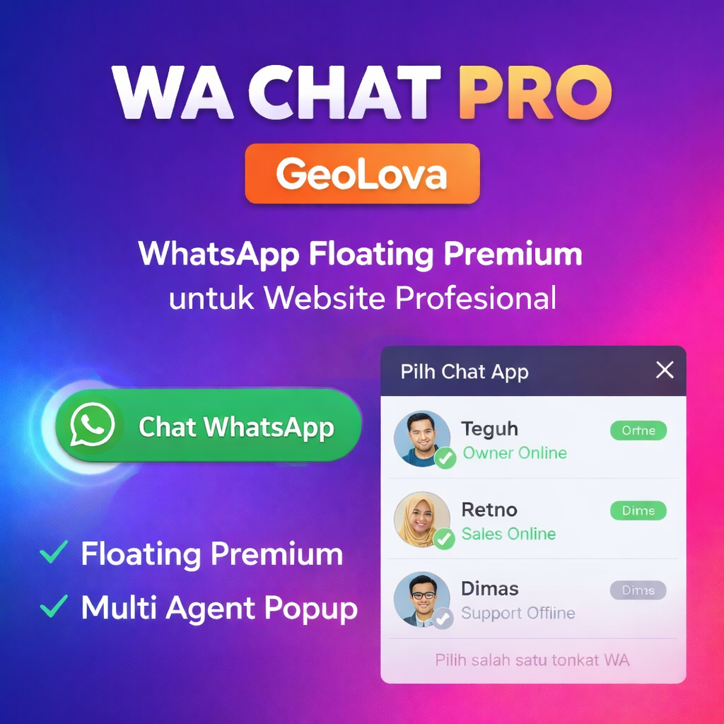 WA CHAT PRO GEOLOVA